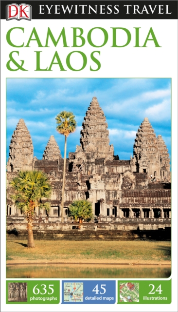 DK Eyewitness Travel Guide Cambodia and Laos, Paperback Book
