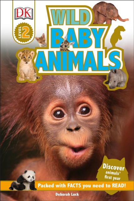 DK Readers L2: Wild Baby Animals : Discover Animals' First Year, Hardback Book