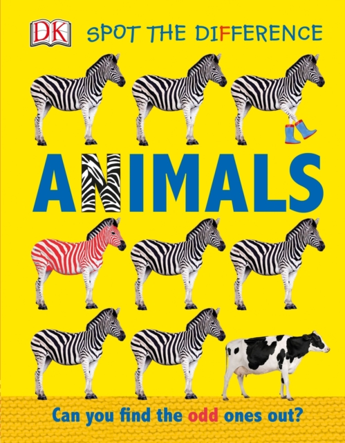 Spot the Difference: Animals, Board book Book