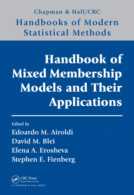 Handbook of Mixed Membership Models and Their Applications, PDF eBook