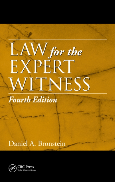 Law for the Expert Witness, EPUB eBook