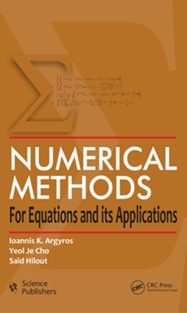 Numerical Methods for Equations and its Applications, PDF eBook
