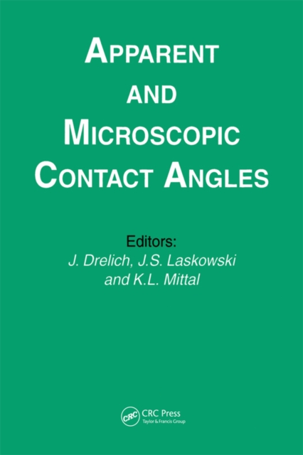 Apparent and Microscopic Contact Angles, PDF eBook