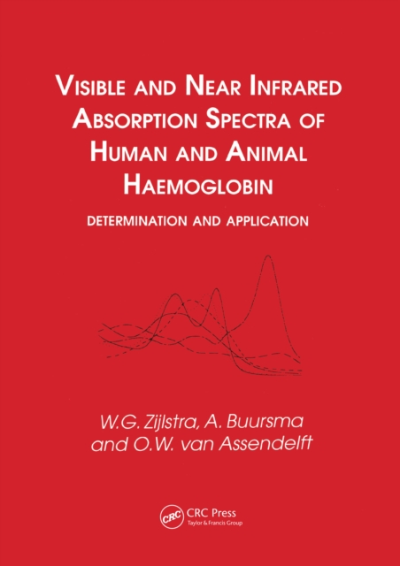 Visible and Near Infrared Absorption Spectra of Human and Animal Haemoglobin determination and application, PDF eBook