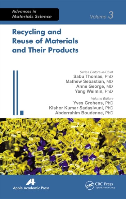 Recycling and Reuse of Materials and Their Products, PDF eBook