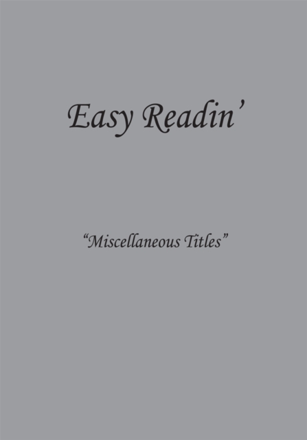 Easy Readin' : "Miscellaneous Titles", EPUB eBook