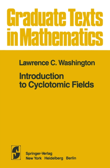 Introduction to Cyclotomic Fields, PDF eBook