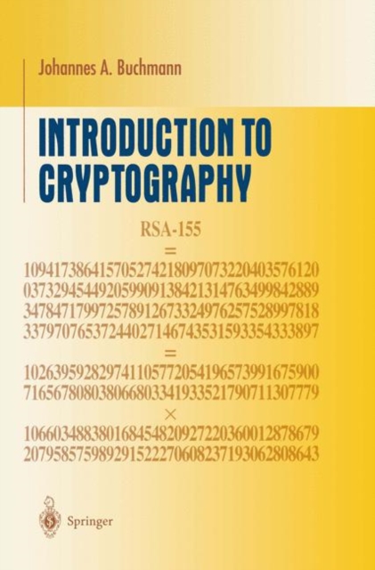 Introduction to Cryptography, Paperback / softback Book