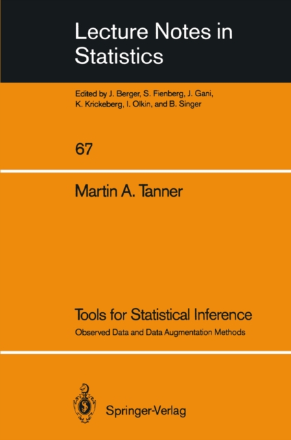 Tools for Statistical Inference : Observed Data and Data Augmentation Methods, PDF eBook