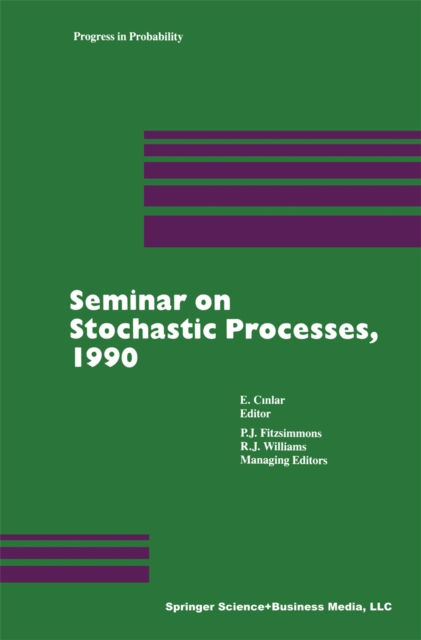 Seminar on Stochastic Processes, 1990, PDF eBook