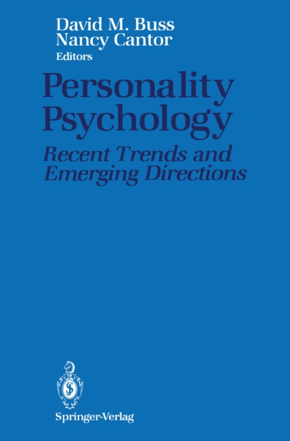Personality Psychology : Recent Trends and Emerging Directions, PDF eBook