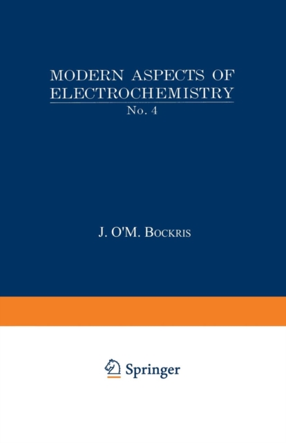 Modern Aspects of Electrochemistry No. 4, Paperback / softback Book