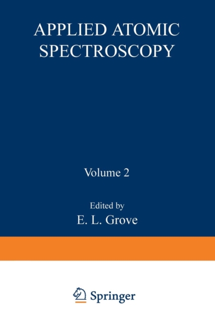 Applied Atomic Spectroscopy, Paperback / softback Book