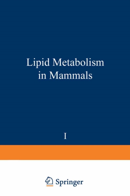 Lipid metabolism in mammals, PDF eBook