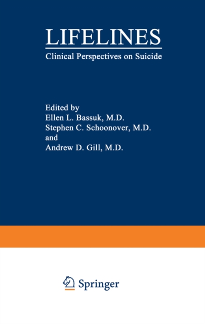 Lifelines : Clinical Perspectives on Suicide, PDF eBook