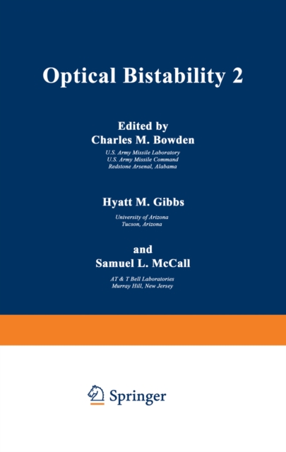 Optical Bistability 2, PDF eBook