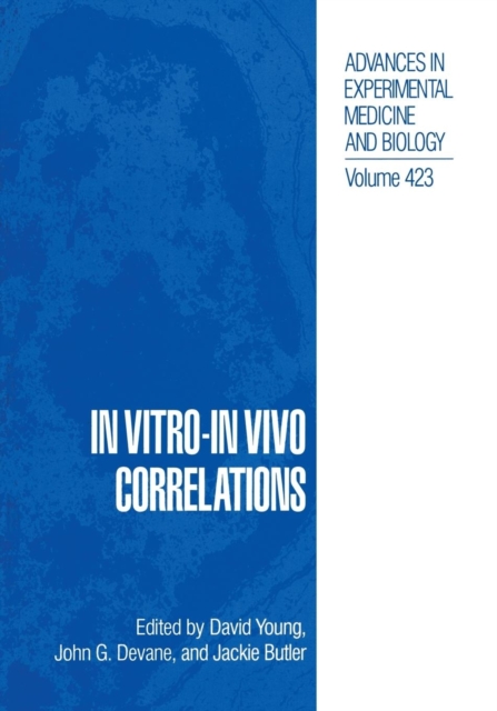 In Vitro-In Vivo Correlations, Paperback / softback Book