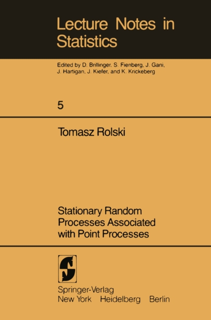 Stationary Random Processes Associated with Point Processes, PDF eBook