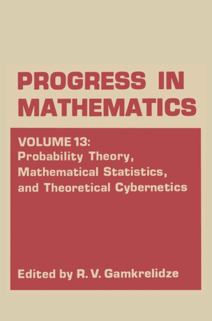 Probability Theory, Mathematical Statistics, and Theoretical Cybernetics, PDF eBook