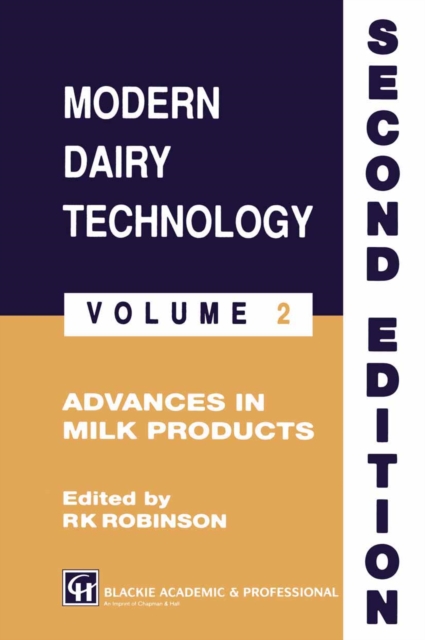 Modern Dairy Technology : Volume 2 Advances in Milk Products, PDF eBook