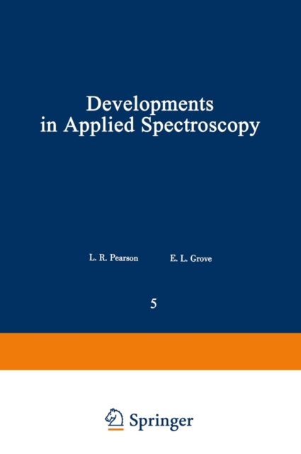 Developments in Applied Spectroscopy : Volume 5, Paperback / softback Book