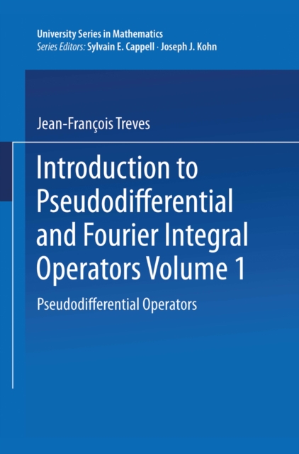 Introduction to Pseudodifferential and Fourier Integral Operators : Pseudodifferential Operators, PDF eBook