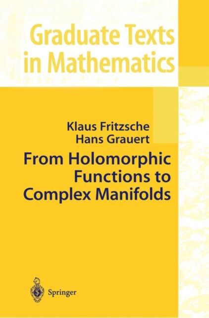 From Holomorphic Functions to Complex Manifolds, PDF eBook