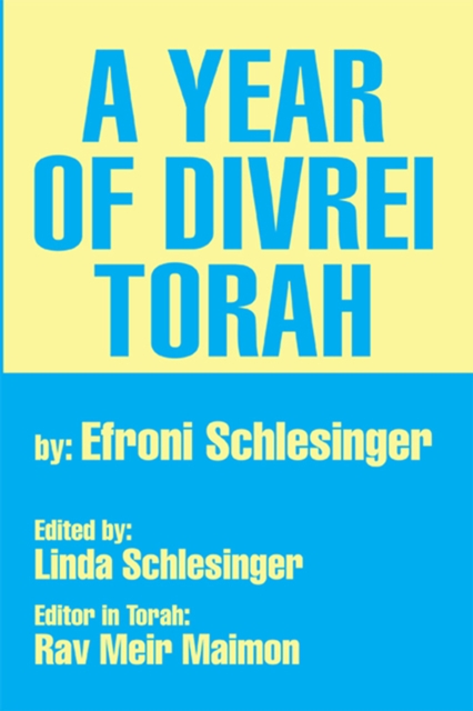 A Year of Divrei Torah, EPUB eBook