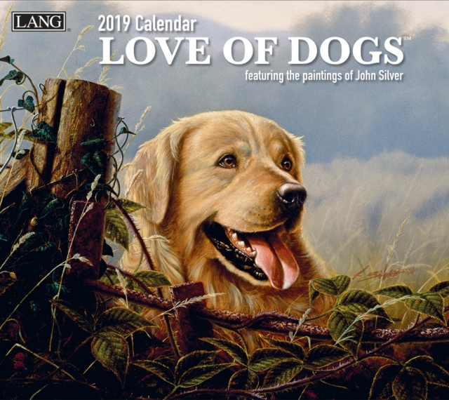 Love Of Dogs 2019 Wall Calendar, Calendar Book