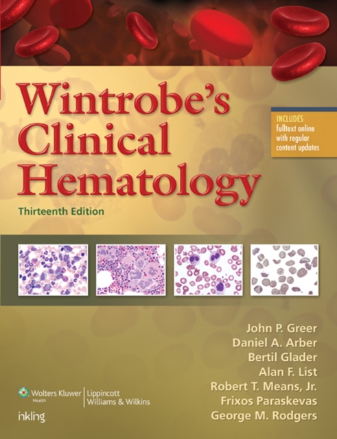 Wintrobe's Clinical Hematology, EPUB eBook