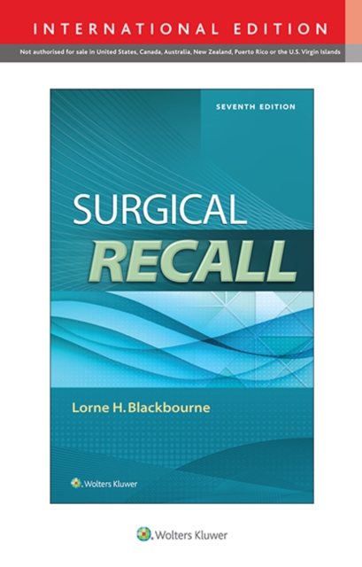 Surgical Recall, Paperback Book