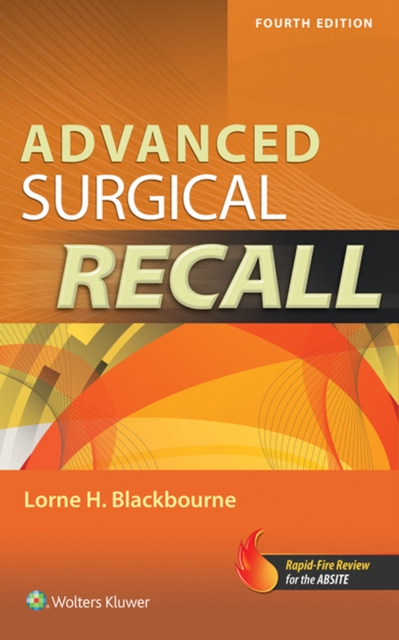 Advanced Surgical Recall, PDF eBook
