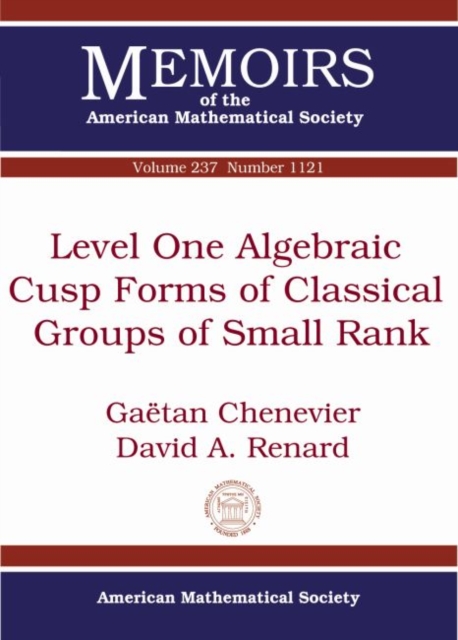 Level One Algebraic Cusp Forms of Classical Groups of Small Rank, Paperback / softback Book