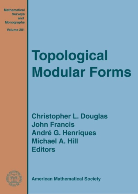 Topological Modular Forms, Hardback Book