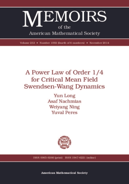 A Power Law of Order 1/4 for Critical Mean Field Swendsen-Wang Dynamics, PDF eBook