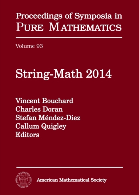 String-Math 2014, Hardback Book