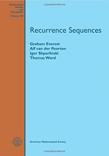 Recurrence Sequences, Paperback / softback Book