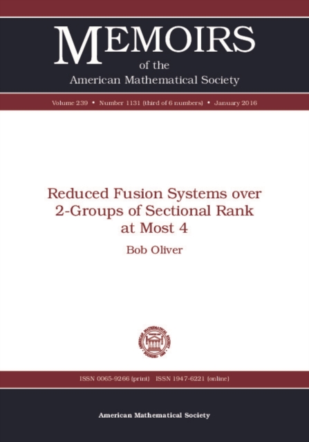 Reduced Fusion Systems over 2-Groups of Sectional Rank at Most 4, PDF eBook