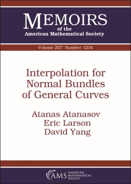 Interpolation for Normal Bundles of General Curves, Paperback / softback Book