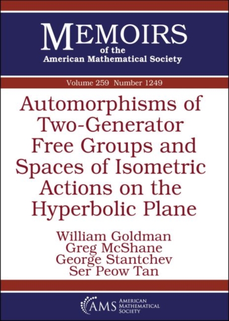 Automorphisms of Two-Generator Free Groups and Spaces of Isometric Actions on the Hyperbolic Plane, Paperback / softback Book