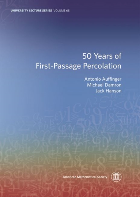 50 Years of First-Passage Percolation, Paperback / softback Book
