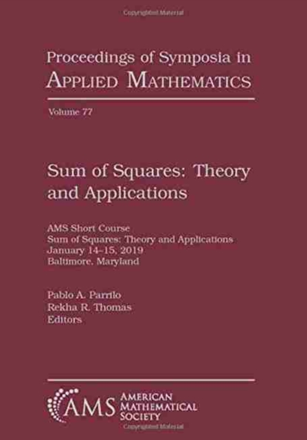 Sum of Squares : Theory and Applications, Paperback / softback Book