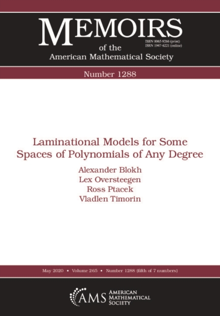 Laminational Models for Some Spaces of Polynomials of Any Degree, PDF eBook