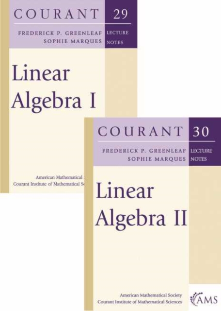 Linear Algebra (Volumes I and II) : The Set, Paperback / softback Book