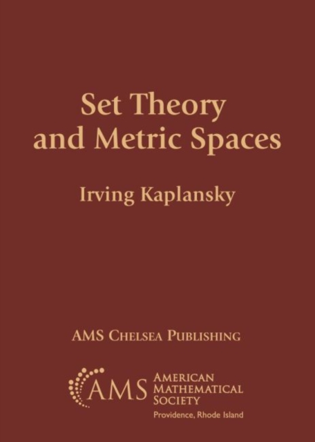 Set Theory and Metric Spaces, Paperback / softback Book