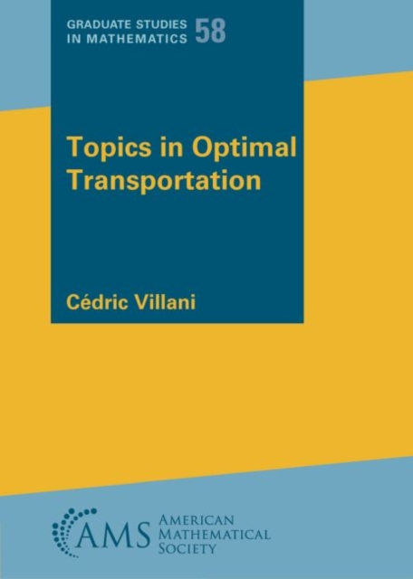 Topics in Optimal Transportation, Paperback / softback Book