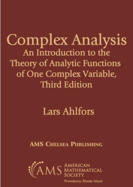 Complex Analysis : An Introduction to the Theory of Analytic Functions of One Complex Variable, Paperback / softback Book