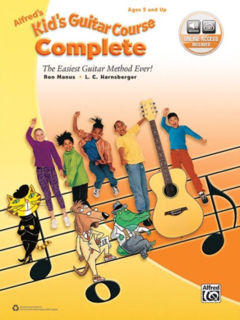 ALFREDS KIDS GUITAR COURSE COMPLETE BOOK, Paperback Book