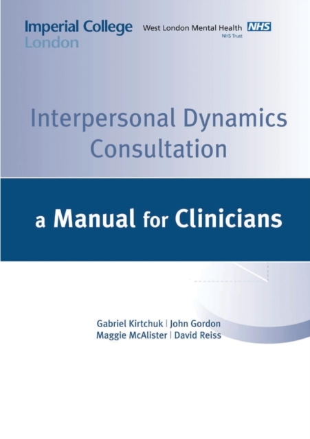 Interpersonal Dynamics Consultation Manual, Paperback / softback Book