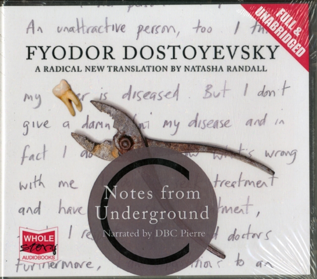 Notes From Underground, CD-Audio Book